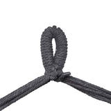 1.5*1.2m Tassel Plus Pillow Hanging Chair Gray 52596899