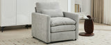 31.9" Cozy Upholstered Oversized Comfy Cloud Sofa Double Cushion Single Sofa Plush Cushion N719P251495R