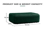 Ottoman Flannelette Fabric-Green W714P377096