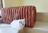 Ottoman Storage Bench Pet Supplies Corduroy Bench Cat's nest to hide For the Living Room, Entryway W1825P235544
