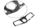 Carbon Fiber Console Clock Vent Panel Cover Trim Fit For Maserati GranTurismo 08-17 47915556