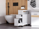 Bathroom Side Storage Cabinet - White 06312273