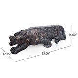 LEOPARD LIGHTWEIGHT CONCRETE BENCH 64379.00