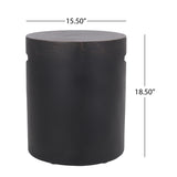 Outdoor LightWeight Concrete Side Table, 73441.00