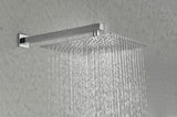 ZNTS Shower Set System Bathroom Luxury Rain Mixer Shower Combo Set Wall Mounted Rainfall Shower Head W92864179