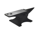 Single Horn Anvil, 110Lbs/50kg Cast Steel Anvil, High Hardness Rugged Round Horn Anvil Blacksmith, W3213P453363