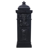 Mailboxs Mailboxes Residential The Court Large-Capacity Letter Box, Garden Floor Safety Mailbox, W465P230044
