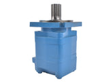 Cycloid Hydraulic Motor HMK-400 Fits for AGT ECSSCT72 Trencher Skid Steer Blue 57918374