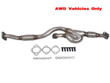 Front Exhaust Y Pipe Fits for Hyundai Tucson Kia Optima Sport Utility 2.7L V6 AWD Only 2005-2008 92924779
