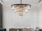 (Same as W1340P188542/L5007-600-B) 24" Contemporary Crystal Moderns Crystal Ceiling W1340P189317
