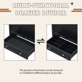 30" Bathroom Vanity without Sink, Base Only, Multi-functional Bathroom Cabinet with Doors and N725P186143B