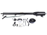 32" Black Stainless Automatic Tilt Steering Column Shift with Key, Adapter 09163059
