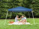 2.4 x 2.4m Portable Home Use Waterproof Folding Tent Blue 15855480