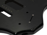 DIY 6 String Flame Shaped Style HSH Electric Guitar Kits with Mahogany Body, Maple Neck and 44335529