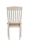 Fedele Tan Fabric & Cream Finish Side Chair B2726P343790