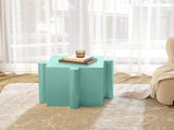 Puzzle Art Side Table, Modular Convex Edge MGO Table - Buy Singles or Combine for Custom Layouts, N770P347931G