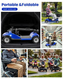 Folding Mobility Scooter for Adult - HEINSY Powered Mobility Scooter All Terrain Motorized Scooter W3278P289136