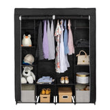 ZNTS Portable Closet Organizer Storage, Wardrobe Closet with Non-Woven Fabric 14 Shelves, Easy to 44163394