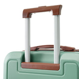 4 Piece Luggage Set with Compression Packing Cubes for Expanable Spinner Wheels Lightweight 29412925