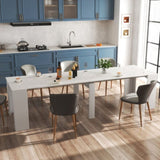 Multifunctional extendable console table W331P250559