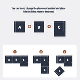 Convertible Modular Sectional Sofa Set Popular Compression Sofa W3341P346292