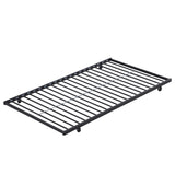 METAL Bunk Bed with trundle Black W311120500