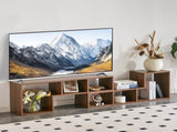 2 Pieces Cube TV Stand,Free Combination Gaming Entertainment Center Media Stand,Open Storage 83940483