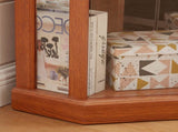 Corner Lighted Curio Cabinet Corner Glass Cabinet Lighted Curio Cabinet Corner Display Case for W2275P296057