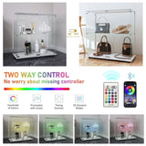 Tempered Glass Display Cabinet,Wine Cabinet,storage Cabinet,File Cabinet,with Bluetooth LED Light W3155P290424