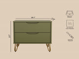 Nightstand in Olive Green B365P504362