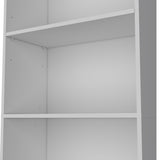 ZNTS Zachary White 5-Shelf Bookcase B062P175157