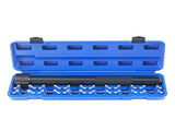 13PCS Inner Tie Rod Removal Installation Tool Kit w 12 SAE & Metric Adaptors 27480409