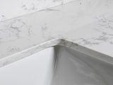 43x22 bathroom stone vanity top engineered stone carrara white marble color with rectangle 49012198