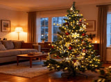 Lighted Birch Garland, 7.87ft 144 LED Warm White Lights with 8 Modes, Remote & Timer, IP45 91516370