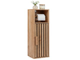 8" Slim Narrow Toilet Paper Cabinet with Adjustable Shelf, Slim Bathroom Storage Cabinet for Small 67874052
