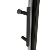 32-36" W x 72" H Piovt Swing Glass Shower Door,Pivot Frame Sliding Shower Door with 1/4" Clear W2122P298100