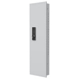 ZNTS 53" Fingerprint Touch Panel In-Wall Safe,Hidden Wall Gun Safe for Rifles with Adjustable W1779P207551