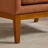 26.18" Wide Modern Accent Chair,Polyester Blend High Back Reading Chair ,Upholstered Armchair Club W1852P216110