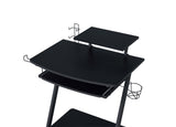 Ordrees Black Finish Gaming Desk B2726P287315