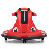 12V Snail-Shaped Kids Electric Bumper Car with Remote Control, Ride On Car with LED Lights, Music, W2181P160381