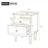 24'' Bathroom Vanity with Ceramic Sink Combo Set, Solid Wood Frame Modern Bathroom Storage N710P195621B