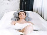 Full Body Bathtub Cushion with Detachable Lumbar Pillow, 4D Honeycomb Mesh Non-Slip Bath Mat with 93159022