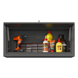 ZNTS Heavy Duty Metal Wall Mounted Tool Storage Cabinet Steel Metal Garage Storage Cabinet for Garage T2398P236482