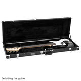 ZNTS High Grade Electric Guitar Square Hard Case Flat Black 80210597