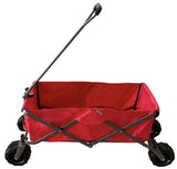 ZNTS Utility Park Garden Cart Tool Customized Color Folding Camping Trolley Outdoor Picnic Beach Wagon W32137290