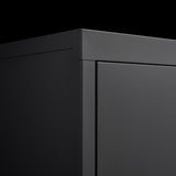 Storage Locker,File Organizer, Storage Cabinet with Door Locks and Two Adjustable Shelves, Suitable W1247P305587