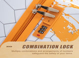 28 Inch PC Spinner Wheel Luggage, Carry on Suitcase, With Printed pattern and Combination Lock W2787P487193