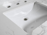 43x22 bathroom stone vanity top engineered stone carrara white marble color with rectangle 49012198