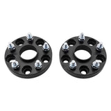 ZNTS 2pcs Professional Hub Centric Wheel Adapters for Lexus 1990-2017 Toyota 1986-2017 Black 37777796