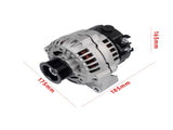 90A 12V Alternator Fits for Mercedes-Benz SLK230 Kompressor Convertible L4 2.3L 1998-2004 28732402